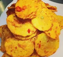 Roasted Potato Slices