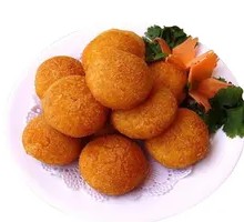 Pumpkin Dumpling Skewers