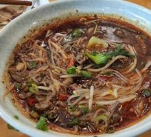 Sichuan-style Beef Noodles with Pickled Chili