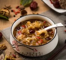 Red Date, Tremella, Goji Berry Porridge