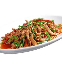 Sliced Beef with Green Pepper
