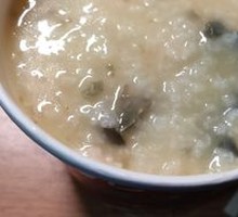 Century Egg and Pork Porridge