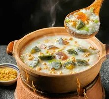 Beef and Century Egg Porridge