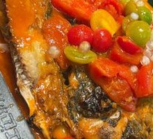 Sunshine Tomato Baked Fish