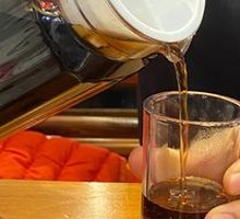 Homemade Plum Syrup Drink