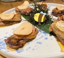 Pan-seared Liver and Beef