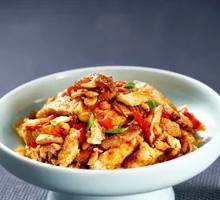 Shredded Pork with Fried Eggs