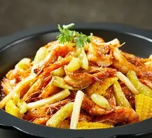 Signature Mildly Spicy Medium Pot Shrimp