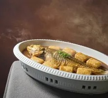 Stir-fried Yellow Croaker with Handmade Rice Cake