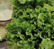 Pork Belly Wrapped in Lettuce