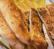 Naan Wrapped Grilled Meat