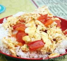 Tomato and Egg Fried Rice