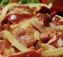 Chicken Gizzard and Heart Platter