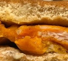 Fruitwood-Flavored Chicken Burger