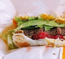 Egg Soul Beef Cheese Burger