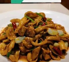 Braised Fish Offal in Red Sauce