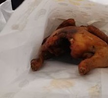 Honey-glazed扒 Chicken