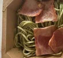 Bacon and Basil Pasta