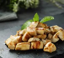 Roasted King Oyster Mushroom