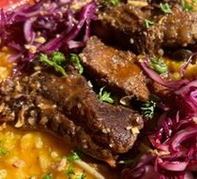 Slow-Cooked Beef Short Rib & Pumpkin Risotto Bowl