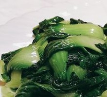 Stir-fried Greens with Pork Cracklings