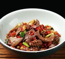 Spicy Pork Kidney and Liver Stir-fry