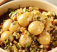 Marinated Quail Eggs