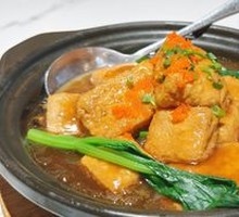 Braised Tofu with Herbal Broth