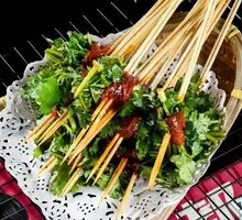 Cilantro Beef Skewers