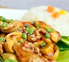 Shiitake Mushroom and Pork Rice