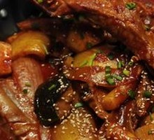 Pork Rib Hot Pot