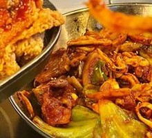 Sizzling Squid and Pork Belly Stir-Fry