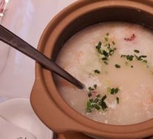 Fresh Shrimp and Scallops Rice Porridge
