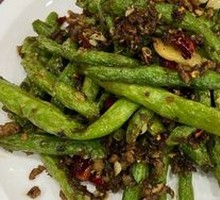 Spicy Stir-Fried Green Beans with Minced Pork