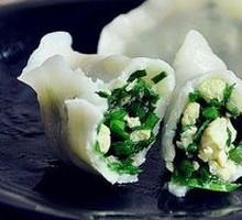 Black fungus egg dumplings