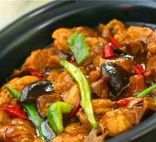 Stewed Chicken with Brown Sauce