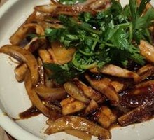 Stir-Fried Squid with Sauce