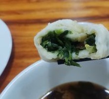 Braised Shiitake and Bok Choy Dumplings