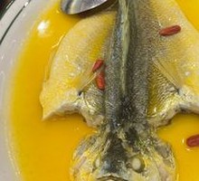 Steamed Yellow Croaker with Chicken Broth
