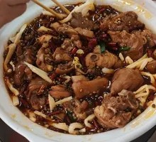 Spicy Pig Trotter and Chicken