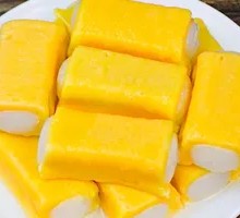 Yellow Milk Tofu with Spicy Sauce