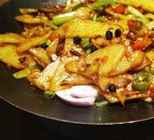 Spicy Potatoes in Dry Pot