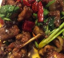 Spicy Stir-Fried Chicken Frames