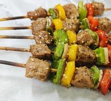 Bell Pepper and Beef Skewers