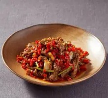 Lychee Stir-Fried Beef