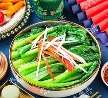 Steamed Bok Choy with Sauce