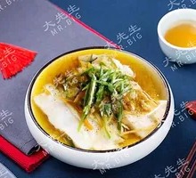 Steamed Whiting Fish