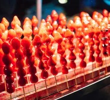 Strawberry Candy Apples