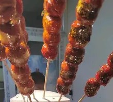 Classic hawthorn candy skewers