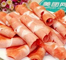 Goat tendon meat